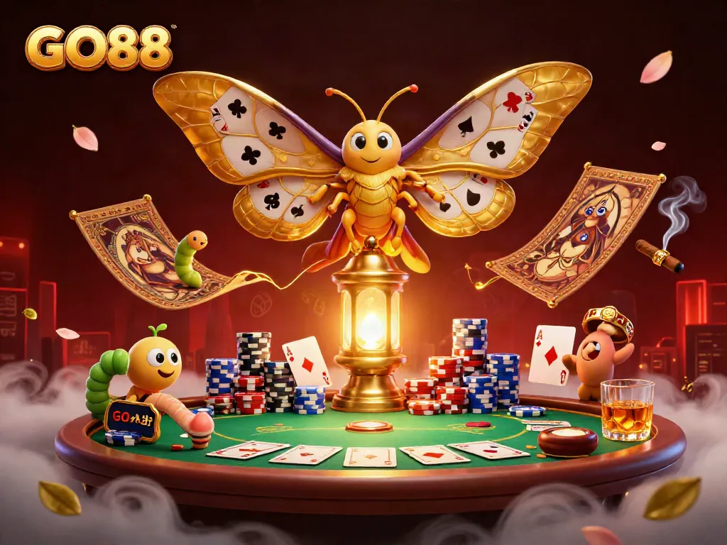 Engage with GO88, enjoy thrilling poker action enriched with vibrant casino visuals.